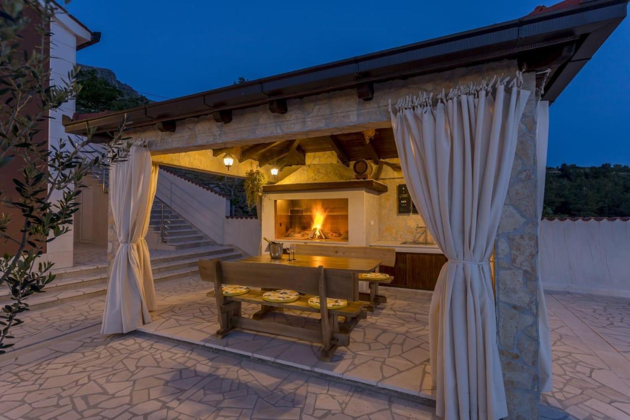 Villa Ancora Podstrana Esterno foto