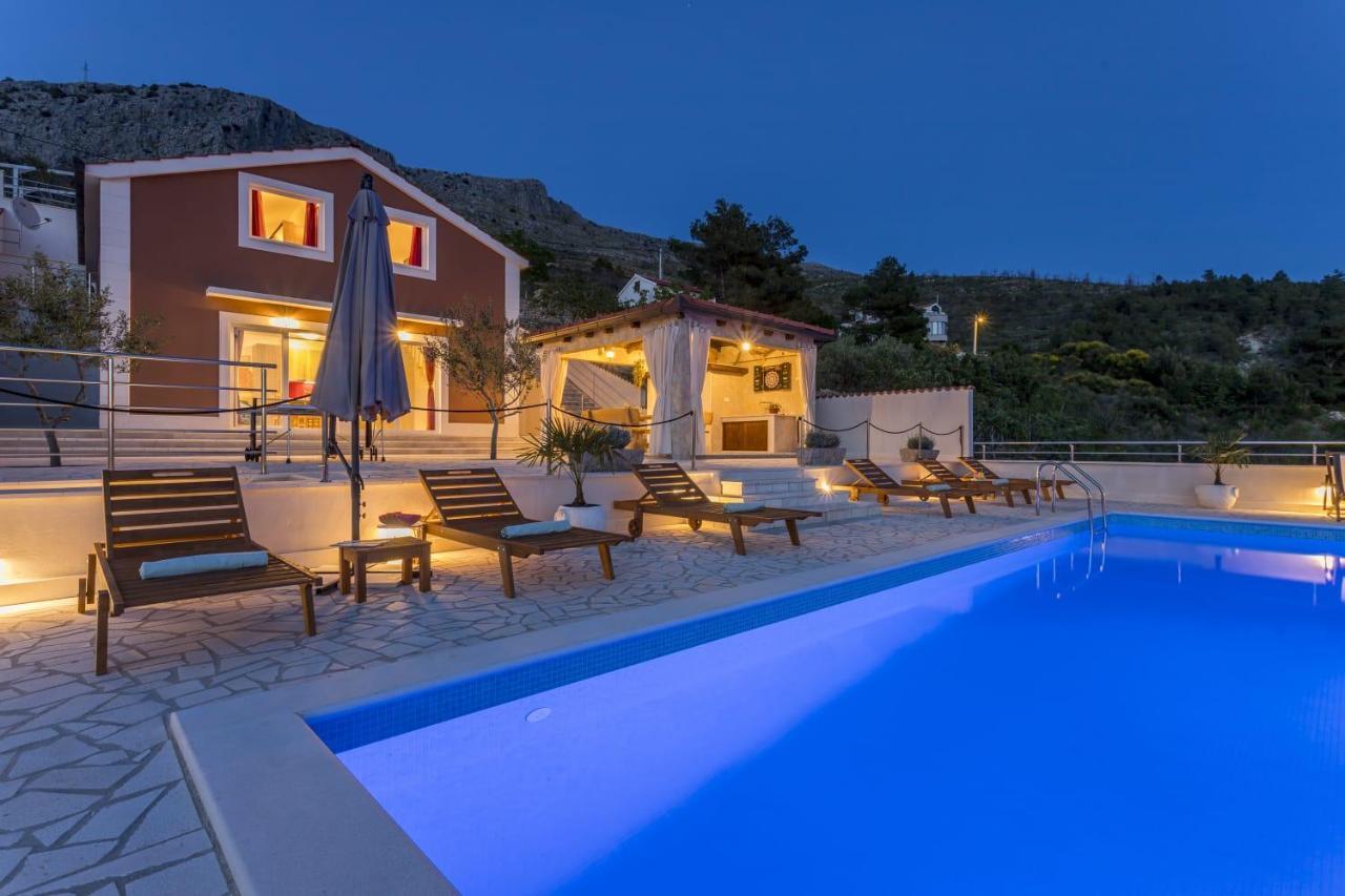 Villa Ancora Podstrana Esterno foto
